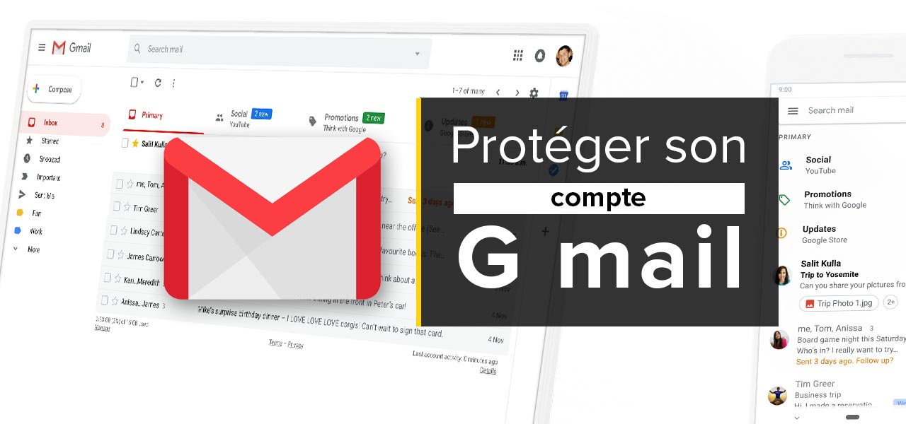 Comment Créer Un Compte France Tv Comment protéger son compte Gmail ? | InternetetSécurité.fr
