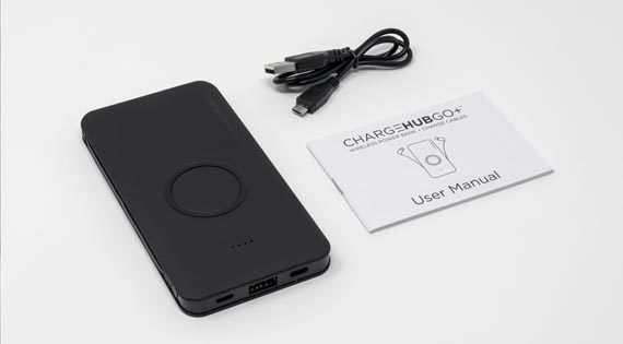 batterie externe induction chargehubgo+